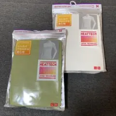ヒートテックウルトラライトタートルネック　M 2色セット