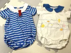 futafuta ディズニー　半袖ロンパース　80サイズ