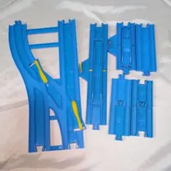 プラレール　複線幅広ポイントレール　ストップレール