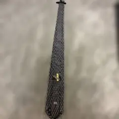 dunhill 幾何学模様 シルクネクタイ