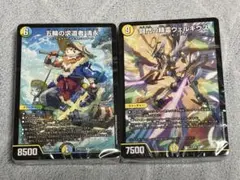 デュエルマスターズ　ドキドキつよいデッキ　2種セットのサムネイル