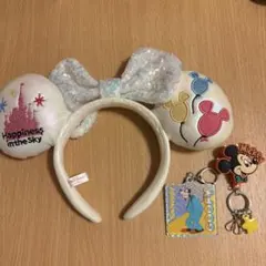 ディズニー ミニー カチューシャ おまけ付き