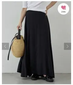 ガリャルダガランテ　GALLARDAGALANTE 切替フレアスカート