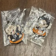 ハイキュー!! キャラばんちょうこう　ラバーマスコットvol.2 ２個セット