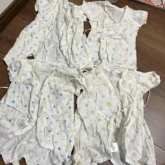 ミキハウス　短肌着　コンビ肌着