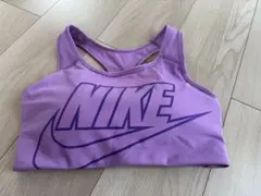 NIKE DRI-FIT パープル スポーツブラ Lサイズ