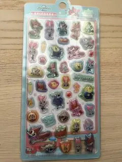 ズートピア　3Dシール　ボンボンドロップシール風　2