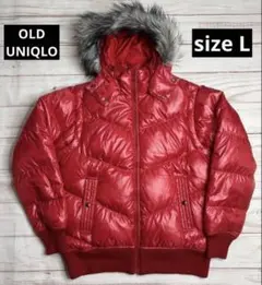 OLD UNIQLO 2WAY ファー ダウンジャケット ベスト