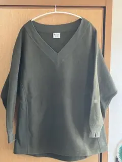 championチャンピオン　リバースウィーブVネックスウェット