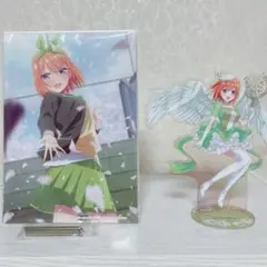 五等分の花嫁　アクリルスタンド　中野四葉　きゃらっとくじ