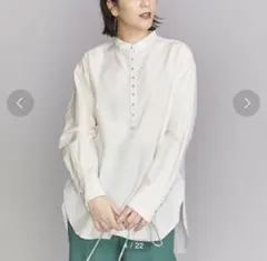 6(ROKU)◇V NECK PICO SHIRT - メルカリ