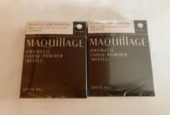 マキアージュ ドラマティックルースパウダー ルーセント レフィル 2個　新品のサムネイル