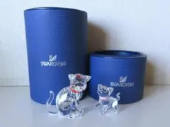 SWAROVSKI ネコ 親子セットのサムネイル