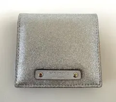 美品★kate spade★ケイトスペード★ミニウォレット★財布★シルバー