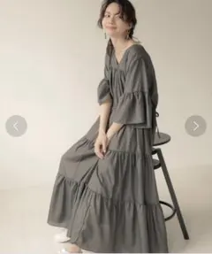 ロングワンピース マキシ