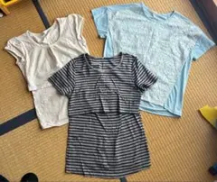 授乳服 マタニティ服 3点セット バラ売り可 半袖