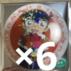 名探偵コナン 江戸川コナン 花束 トムス 缶バッジ