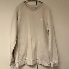 アディダスオリジナルス　クルーネックシャツ　裏起毛