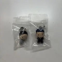 ミニフィギュア キーホルダー 2個セット