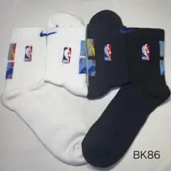 ★新品★ナイキNIKE NBA（26～28cm）スポーツバスケソックス靴下2足