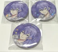 にじさんじ ウィンターデート箔押し缶バッジ 星導ショウ 3点