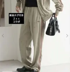 新品 2xs 別注コラボ BB TRACK PANTS JSSP ベロア