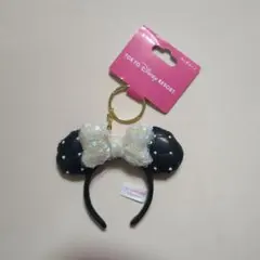 東京ディズニーリゾート ミニーマウス耳カチューシャキーホルダー