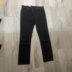 Levi's 511 スリム ブラックデニムパンツ