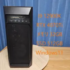 高性能ゲーミングPC i9-12900K RTX4070Ti Windows11 高性能ゲーミングPC i9-12900K RTX4070Ti Windows11 - メルカリ