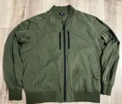BEAMS MA-1 フライトジャケット XL オリーブ