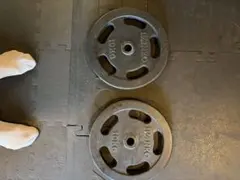 値下げ【IVANKO】28mm ラバープレート 10kg × 2枚（計20kg）
