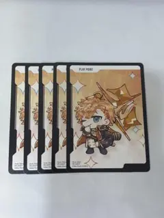 xrossstars 渋谷ハル プロモ プレイポイント 5枚セット クロスタ