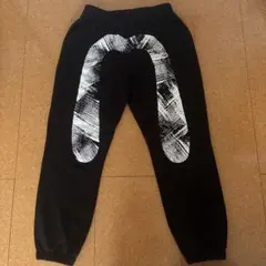 EVISU 大カモメ ワイド スウェットパンツ 大黒 Y2K archive - メルカリ