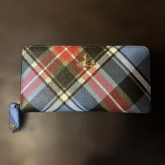 Vivienne Wertwood長財布明るめきれいなブルー‼️8000円→‼️