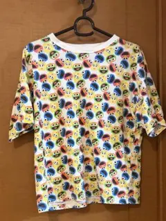 セサミストリート カラフル半袖Tシャツ