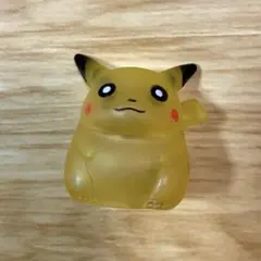 ポケモンキッズ ソフビ 指人形 ピカチュウ クリア