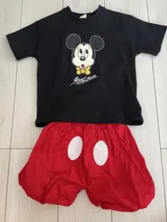しまむら　リトシー　ミッキーなりきりセットアップ 100cm