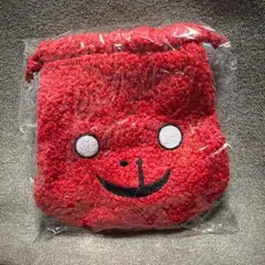 しずくちゃん もこもこ巾着ポーチ はなぢくん