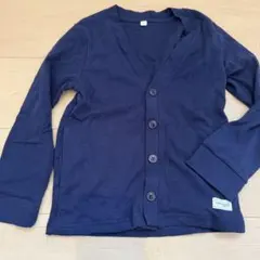 未使用品　カーディガン　ネイビー　120cm
