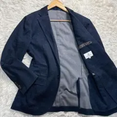 BEAMS HEART　ネイビー テーラードジャケット 二つボタン　48 M相当