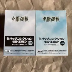 呪術廻戦　缶バッジコレクション　懐玉・玉折　BOX 五条悟　夏油傑　★箱無し発送