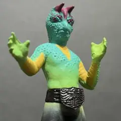 ⚠️当時物　仮面ライダー　ショッカー怪人　カメレオン男　かめれおん男　ミニソフビ ⚠️当時物 仮面ライダー ショッカー怪人 カメレオン男 かめ
