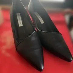 パンプス　黒　3E 楽ちん柔らかソール