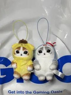 mofusand マスコット ぬいぐるみ サンリオキャラクターズ 2点セット