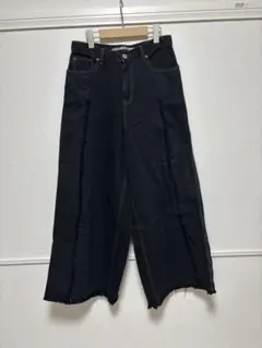 リメイクパンツ 再構築 フレア パッチワーク おしゃれ ワイド vol.111 