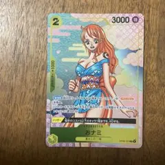 ワンピースカード おナミ Rパラレル OP06-101 プロモ 2nd - メルカリ