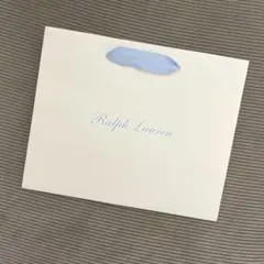 Ralph Lauren ショップ袋 ホワイト