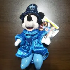 ミッキーマウス 魔法使い ぬいぐるみバッチ