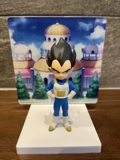 ※【箱無し】ドラゴンボールDAIMA ベジータ パネル付きミニフィギュア