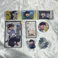 忍たま 土井 半助 土井先生 スナップマイド ステッカー カラ鉄 缶バッジ